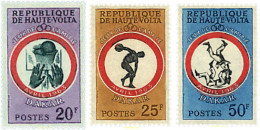 52371 MNH ALTO VOLTA 1963 JUEGOS DEPORTIVOS AFRICANOS EN ABIDJAN - Judo