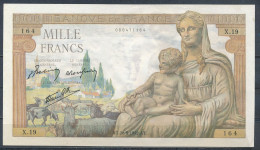 °°° FRANCE - 1000 FRANCS 28/5/1942 °°° - 1 000 F 1942-1943 ''Déesse Déméter''