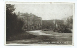 Leicestershire Postcard Loughborough  Leicester Co-operatrive College Stanford Hall Posted Coil Join 1946 Sg485wi X4 - Otros & Sin Clasificación