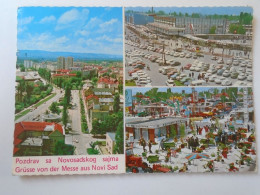 ZA439.12   AK CPM -  Novi Sad Pozdrav Sa Novosadskog Sajma -Grüsse Von Der Messe Aus Novi Sad - Fair - Foire 1970's - Ferias