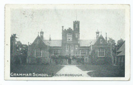 Leicestershire Postcard Loughborough  Leicester Grammar School From A Booklet Posted 1905 Duplex - Autres & Non Classés