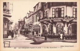 Le Touquet Paris Plage * La Rue St Jean * Café Restaurant Du Centre - Le Touquet