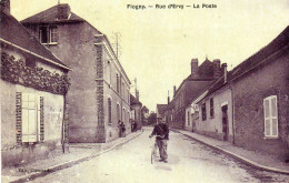 - FLOGNY (89) -  La Poste, Rue D'Ervy  (animée, Facteur?)  -25359- - Flogny La Chapelle