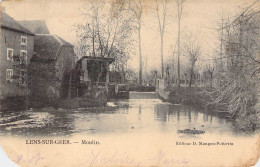 BELGIQUE - LENS SUR GEER - Moulin - Editeur D Mangon Poitevin - Carte Postale Ancienne - Other & Unclassified