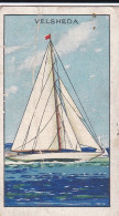 Champions 1934 - 24 Velsheda, J Class Yacht - Athetics, Walking    - Gallaher Cigarette Card - Original - Sport - Gallaher