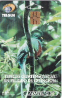TARJETA DE GUATEMALA DE UN QUETZAL (BIRD-PAJARO) - Guatemala