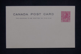 CANADA - Entier Postal Non Circulé - L 143294 - 1903-1954 Könige