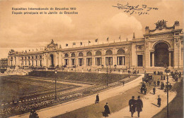 BELGIQUE - Bruxelles - Exposition Internationale De Bruxelles 1910 - Façade Principale Et Le.. - Carte Postale Ancienne - Mostre Universali