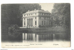 Edegem.   -   Kasteel  "Ter Linden".   -   1900   Naar   Anvers - Edegem