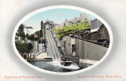 BELGIQUE - Bruxelles - Exposition De Bruxelles 1910 - Bruxelles Kermesse, Water Chute - Carte Postale Ancienne - Weltausstellungen