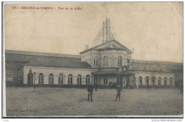 Braine-Le-Comte.  -  Vue De La Gare  -   1928  Naar  Hoboken - Braine-le-Comte