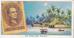 Stamps Rare & Interesting - 13 English Rajah, Sarawak - Ardath Cigarette Card - Phillips / BDV