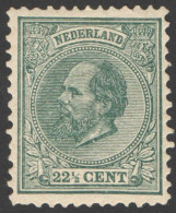 Nederland 1888 NVPH Nr 25 Ongebruikt/MH Koning Willem III - Nuevos