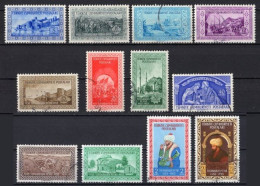 1953 TURKEY COMMEMORATIVE STAMPS FOR THE 500TH ANNIVERSARY OF THE CONQUEST OF CONSTANTINOPLE USED - Gebraucht