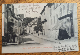 Bar Sur Seine (Aube) - La Rue Thiers - Commerces - Bar-sur-Seine