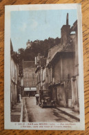 Bar Sur Seine (Aube) - Rue Des Fossés - L'Horloge Dans Une Ruine De L'ancien Chateau - Jolie Plan Sur Auto, Voiture, - Bar-sur-Seine