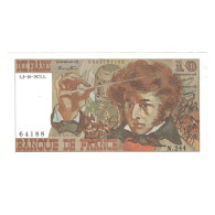 France, 10 Francs, Berlioz, 1975, N.244, SUP, Fayette:63.13, KM:150b - 10 F 1972-1978 ''Berlioz''