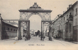 FRANCE - 51 - Reims - Porte Paris - Carte Postale Ancienne - Reims