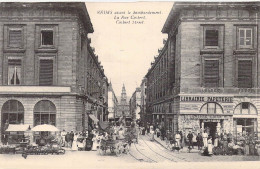 FRANCE - 51 - Reims Avant Le Bombardement - La Rue Colbert - Carte Postale Ancienne - Reims