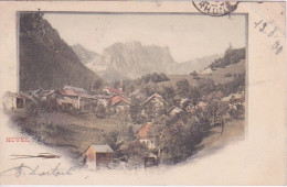 1900 - SUISSE - SCHWEIZ - SWITZERLAND - NOVEL SUR SAINT-GINGOLPH - COULEUR 1900 - Saint-Gingolph