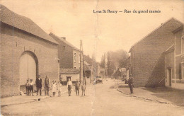 BELGIQUE - LENS ST REMY - Rue Du Grand Marais - Edition Henri Kaquet - Carte Postale Ancienne - Otros & Sin Clasificación