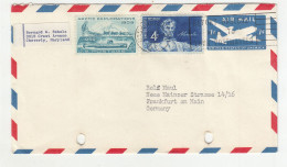 US Postal Stationery Air Mail Letter Cover Posted 1960? To Germany B230410 - 1941-60