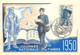 FRANCE < LOT De 14 Cartes Maximum Journée Du Timbre  1950-51-52-55-57-58-59+60+61+62+63+66+72+73 - Colecciones & Series