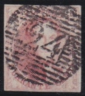 Belgie  .   OBP    .    8   (2 Scans)  .   Papier  Mince       .     O        .    Gestempeld     .   /   .   Oblitéré - 1851-1857 Médaillons (6/8)