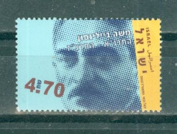 ISRAËL - N°1642** MNH - LUXE SCAN DU VERSO. Personnalités. Journalistes Politiques. - Nuovi (senza Tab)