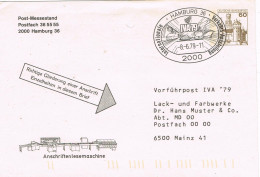 49896. Entero Postal HAMBURG (Alemania Federal) 1979. International Verkehrs. IVA 79 - Enveloppes Privées - Oblitérées