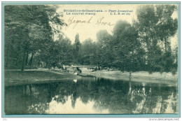 Schaerkeek / Schaarbeek ' Parc Josaphat - Nouvel étang ' Voyagé 1906 Mais Timbre Enlevé - Schaerbeek - Schaarbeek