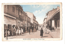 ALGERIE - SOUK AHRAS AVENUE VICTOR HUGO UNUSED - Souk Ahras