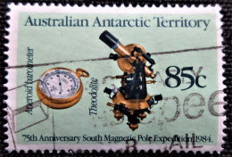 Territoire Antarctique Australien 1984 The 75th Anniversary Of The Magnetic Pole Expedition  , Stampworld N° 62 - Oblitérés