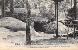 FRANCE - 77 - Foret De Fontainebleau - Caverne Des Brigands - Carte Postale Ancienne - Fontainebleau