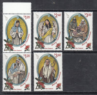 2018 New Zealand  Christmas Noel Complete Set Of 5 MNH @ BELOW FACE VALUE - Unused Stamps