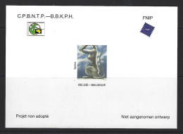 Belgie - Belgique NA 45 LUXE - Postfris - 2023  NIEUW - Sphinx - Abgelehnte Entwürfe [NA]