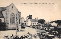 Carantec         29         Eglise Et Route De La Plage De Kelenn. Procession     N° 35   (voir Scan) - Carantec
