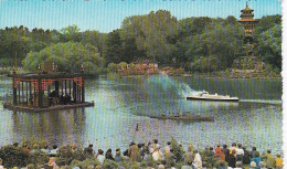 Pasholm Park Naval Battle, Scarborough Yorkshire - Used Postcard, Stamped UK, - Scarborough