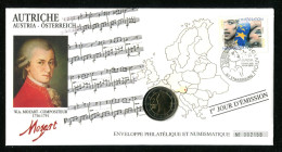 Autriche / Austria, 2 Euro, 2002, 1er Jour D'Emission (30-04-2006) - Enveloppe Philatélique Et Numismatique - Autriche