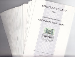 BRD ETB Jahrgang 1984, 26 Ersttagsblätter, Komplett - Other & Unclassified