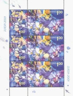 Ukraine 2001 Europa CEPT Protection Of Water Black Sea Sheeet Mint - 2001