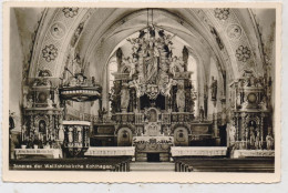 5942 KIRCHHUNDEM - KOHLHAGEN, Wallfahrtskirche, Innenansicht, 1952 - Olpe