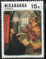 NICARAGUA 1974 CHRISTMAS PAINTINGS ANNUNCIATION BY GRUNEWALD 15c MNH - Nicaragua