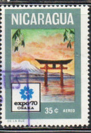 NICARAGUA 1970 EXPO 70 OSAKA INTERNATIONAL EXHIBITION 35c USED USATO OBLITERE' - Nicaragua