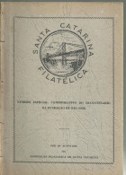 SANTA CATARINA FILATELICA - BRAZIL - MAGAZINE - 1950 -  N° 02 - Revistas & Periódicos