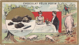Chromo Champignons Chocolats Félix Potain Truffes Voir Les Scans - Other & Unclassified