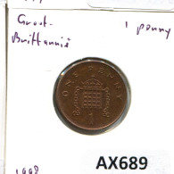 PENNY 1998 UK GRANDE-BRETAGNE GREAT BRITAIN Pièce #AX689.F - 1 Penny & 1 New Penny