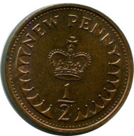 NEW PENNY 1974 UK GRANDE-BRETAGNE GREAT BRITAIN Pièce #AZ053.F - 1 Penny & 1 New Penny