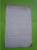 Contrat De Mariage 1773 - Saint Aubin De Gaillon - CORMIER - EURE - LEGENDRE - Manuscripts