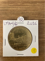 Monnaie De Paris Jeton Touristique - 72 - Le Mans - Cathédrale Saint Julien 2016 - 2016